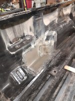 Finally getting round to some body work...