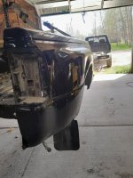 Finally getting round to some body work...