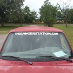 TRS Vinyl Decals, Windshield Banners, Patches & Key Chains!