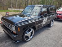Photos of different wheel/tire sizes on stock and lowered 2WD's