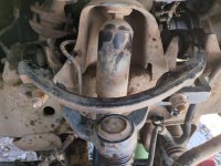 Ball joints - Upper control arm stuck to knuckle ?
