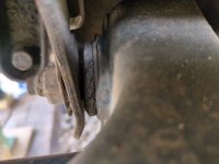 Ball joints - Upper control arm stuck to knuckle ?