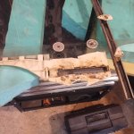 83 drivers window support replacement