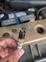 Shakey idle and sluggish take off