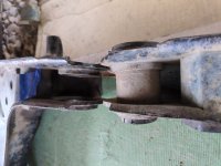 Control arm flanges bend?