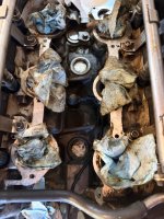 Pulling the SOHC for inspection
