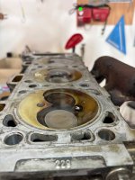 Pulling the SOHC for inspection