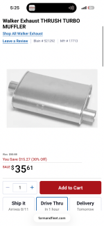 Aftermarket mufflers