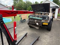 1990 ford ranger 300 swap in progress
