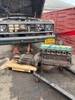 1990 ford ranger 300 swap in progress