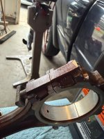 Pulling the SOHC for inspection