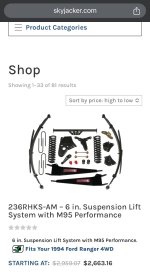 TTB Skyjacker Lift Kit