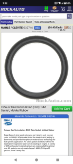 EGR tube not sealing...