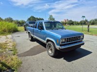 1988 Ford Ranger XLT Supercab 4WD 5spd, Blue Baby Bull