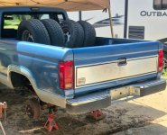 1988 Ford Ranger XLT Supercab 4WD 5spd, Blue Baby Bull