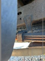 Rear exhaust hanger replacement.
