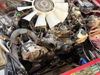 Pulling the SOHC for inspection