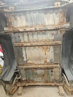 inner bed wheel well and floor