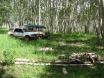 checking out a campsite.JPG