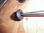25 Mazda transmission new shift rail plug and punch to push it in.jpg