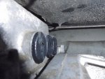 26 Mazda transmission shift rail plugs close up of new plugs to verify installation.jpg