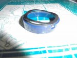 47 Mazda Transmission shifter bushing assembled with flat shim and wave and tab washer.jpg