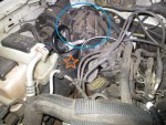 2008 ford ranger coolant flush leak.JPG
