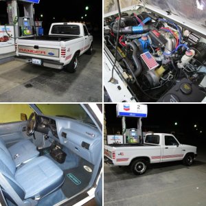 1992 Ford Ranger XLT regular cab, 2WD.