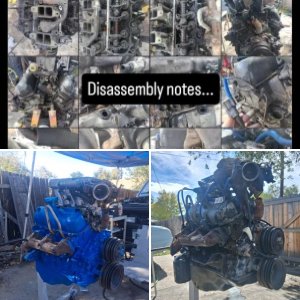 88 BII: Replaced the heads and painted the motor