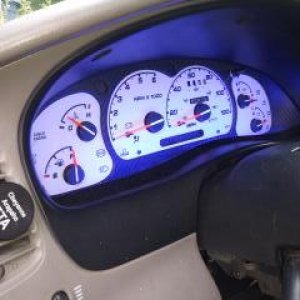 instrument panel leds