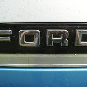 my ford letters on my 93 f-150 tail gate