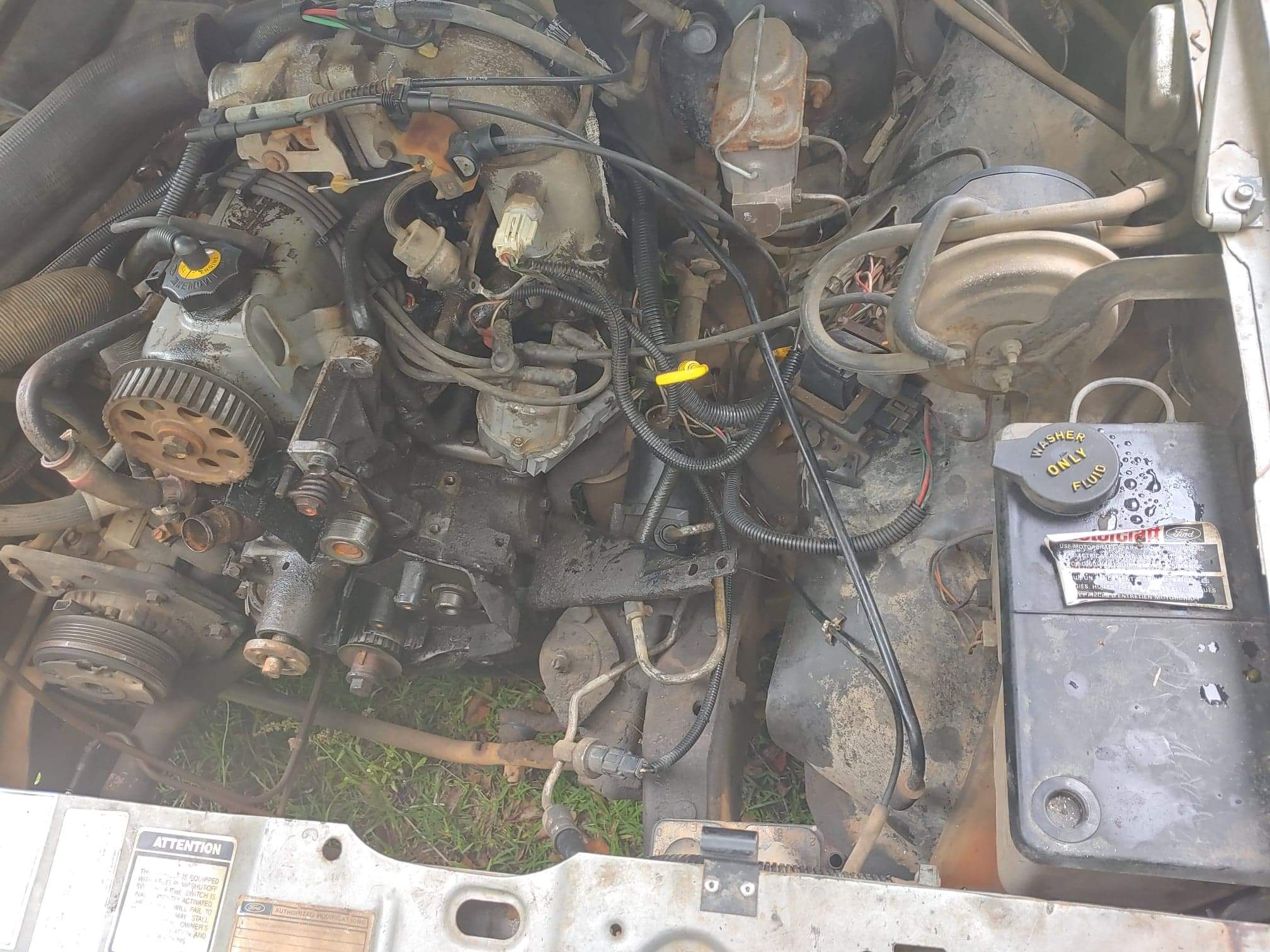 Day one engine bay 2