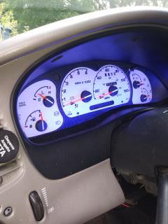 instrument panel leds
