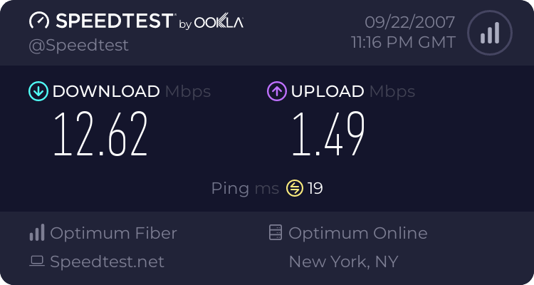 What your SPEED??