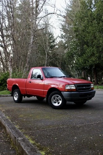 1998 Ford Ranger Pickup Red RWD Manual