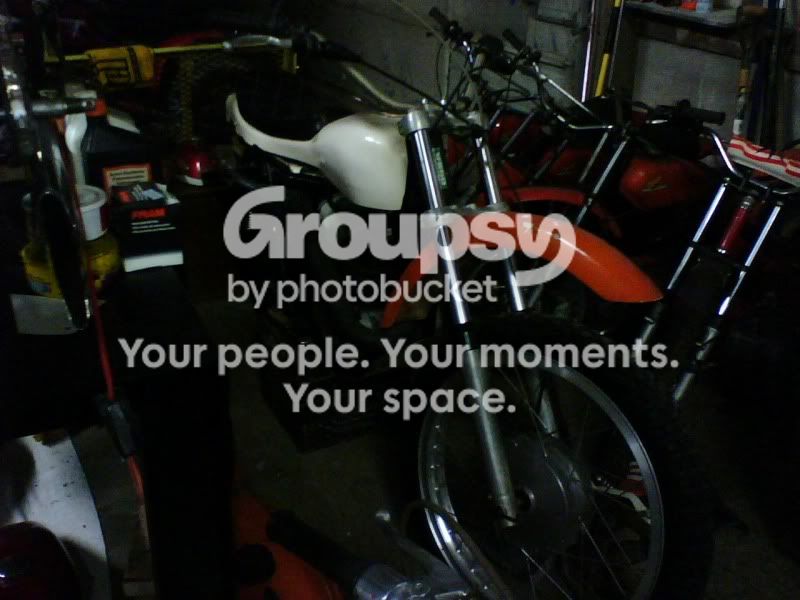 A friend is selling some of his Motorcycle collection