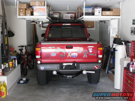 3" body lift, spare tire mounting