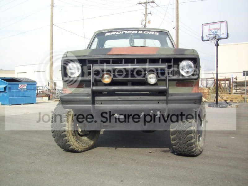 early bronco looking bronco II?