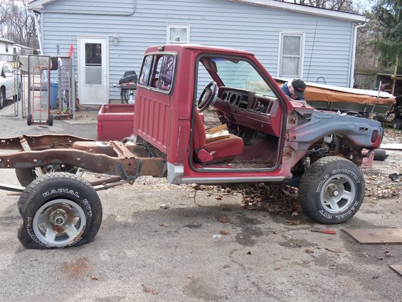 Huggyb1972's 87' Ranger 4x4 build