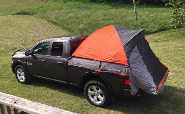 your truck camping