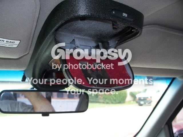 Modified Overhead Console