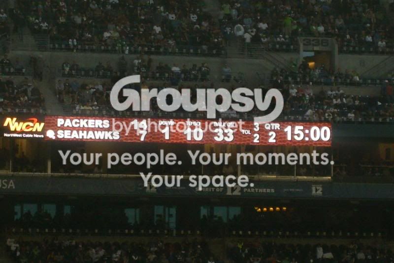 My trip to Qwest Field - Lots of pictures