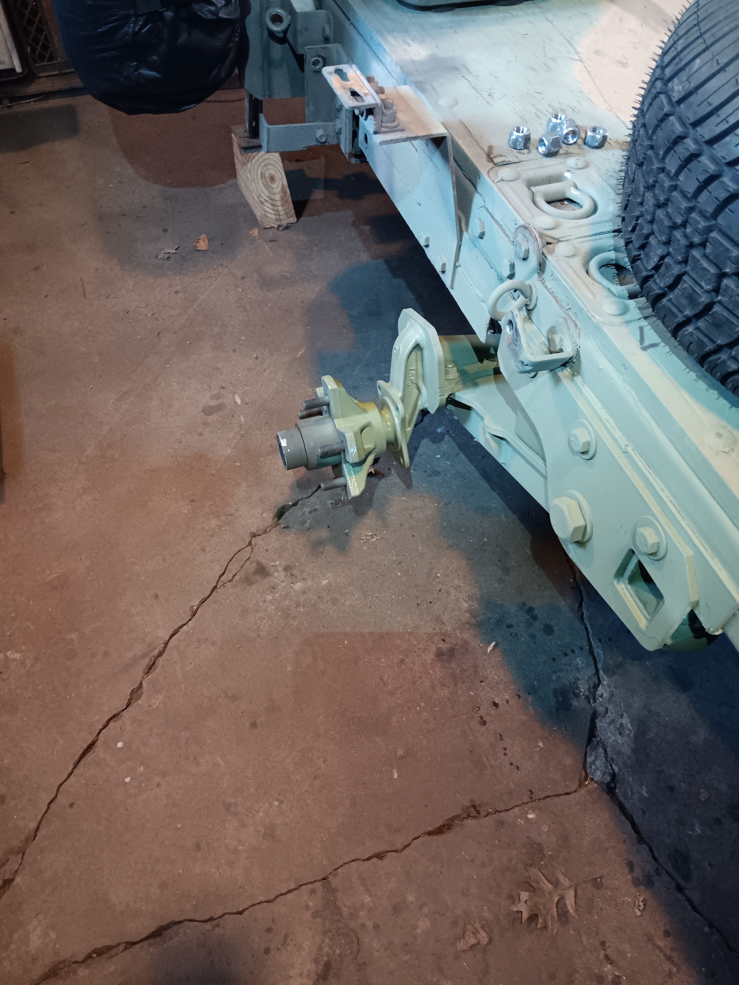 2007 Red Trailer 4X8 Utility Trailer