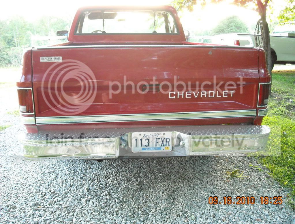 Anyone have an older chevy truck?