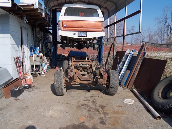 Huggyb1972's 87' Ranger 4x4 build