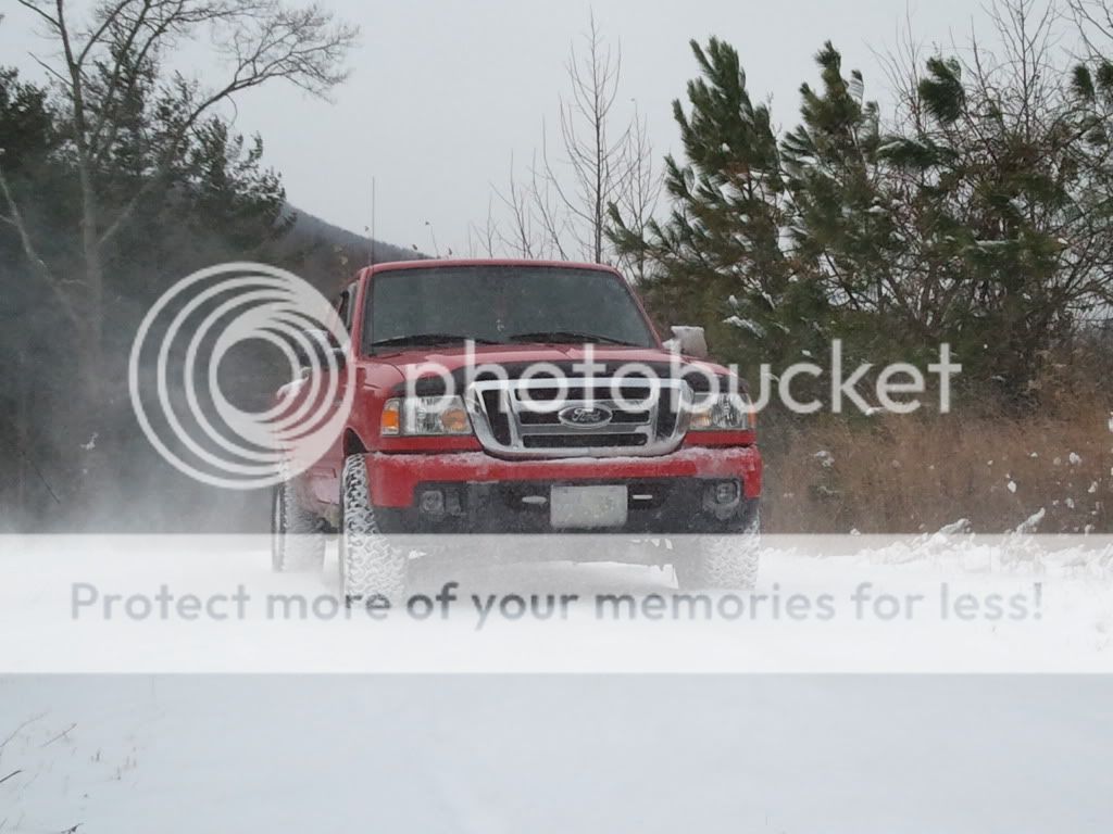 My Snow Excursion with a scare