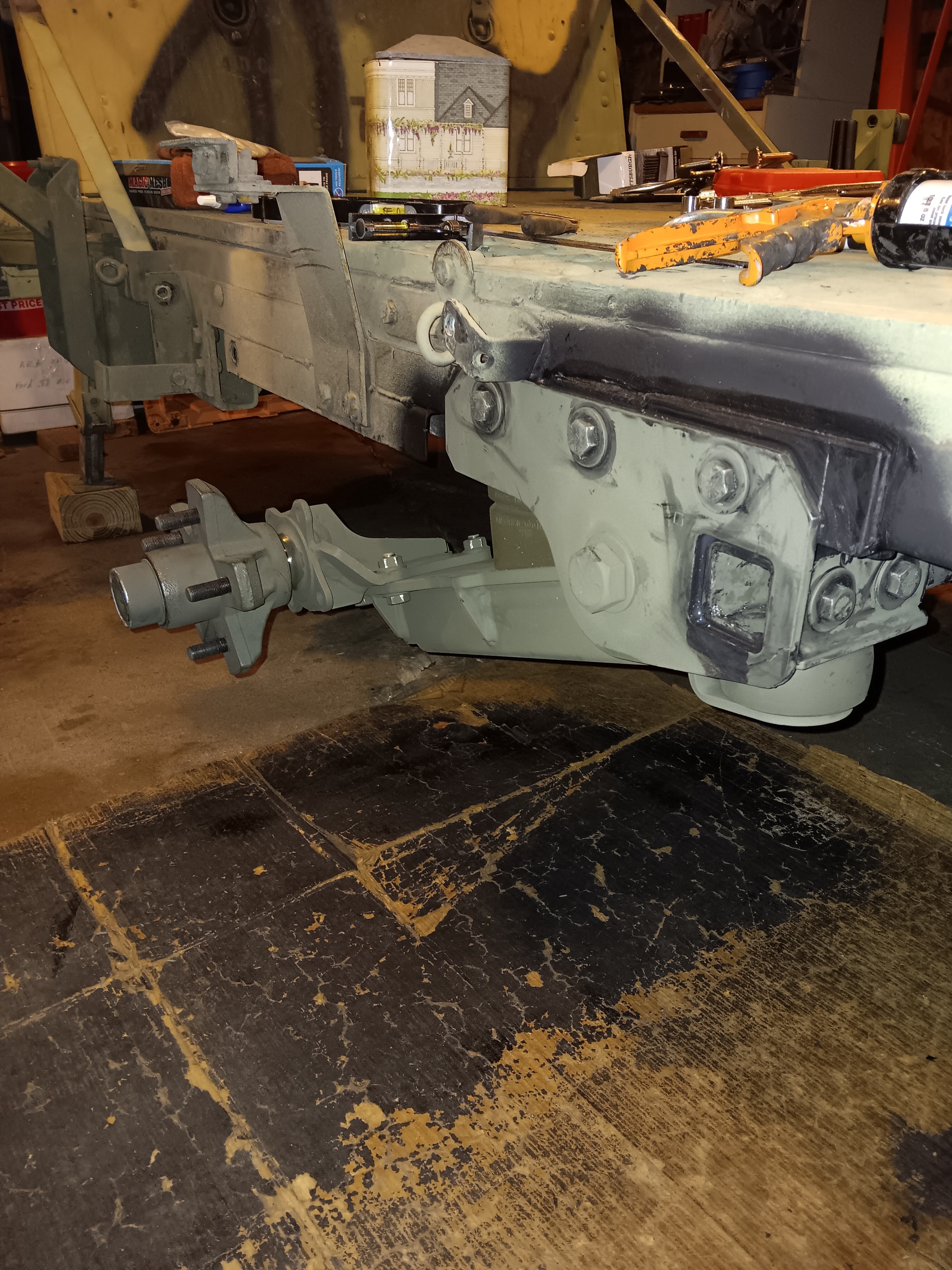 2007 Red Trailer 4X8 Utility Trailer