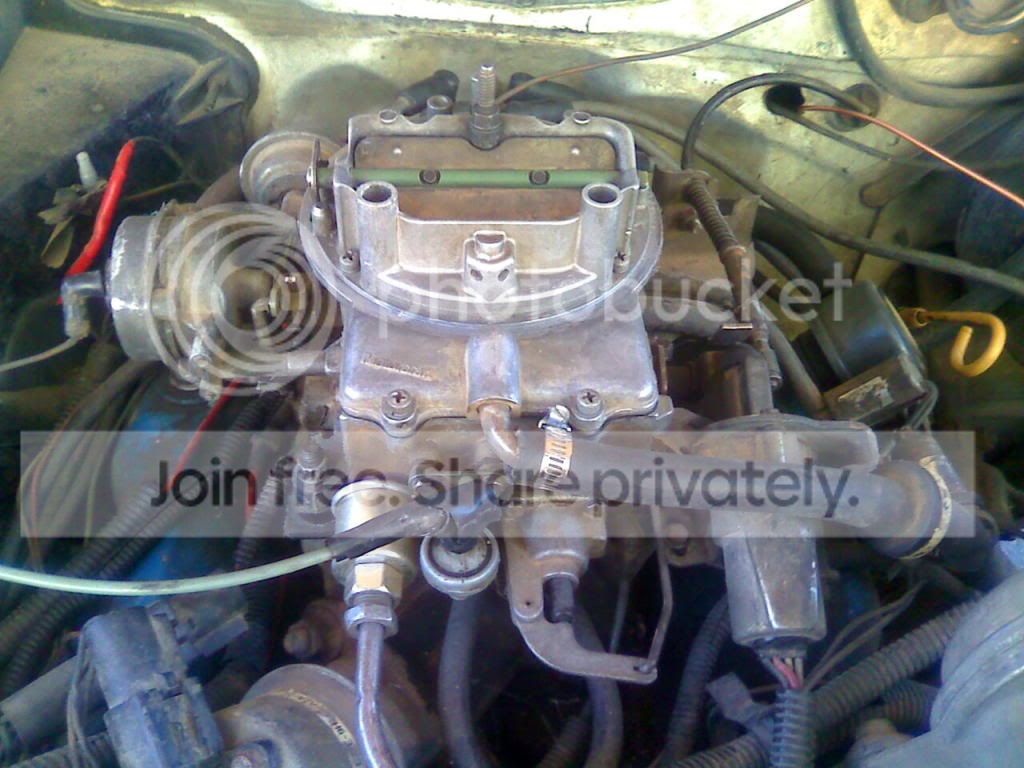 Idles but throttle Doesnt raise RPMs