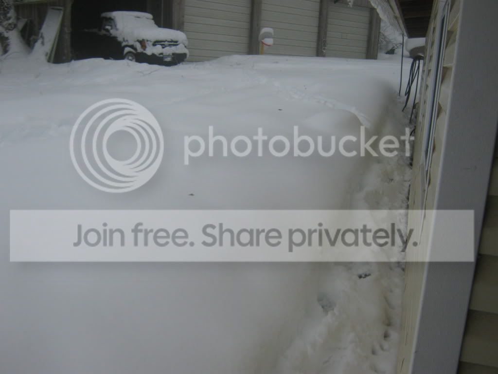 It just won't stop snowing!
