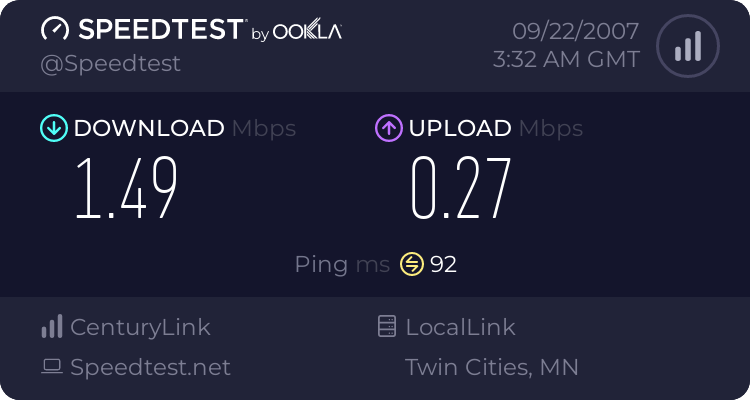 What your SPEED??